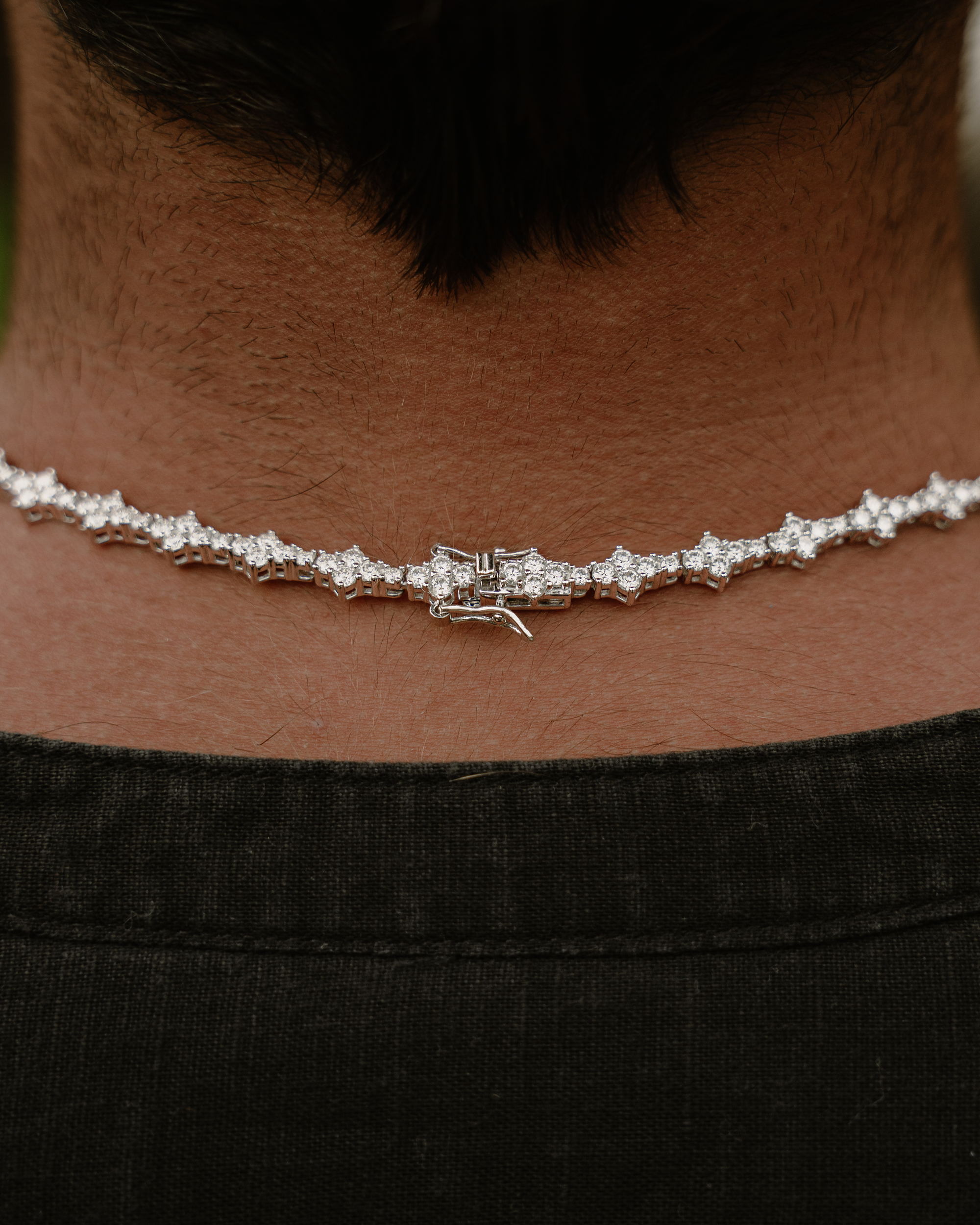 Moissanite Thorn Chain