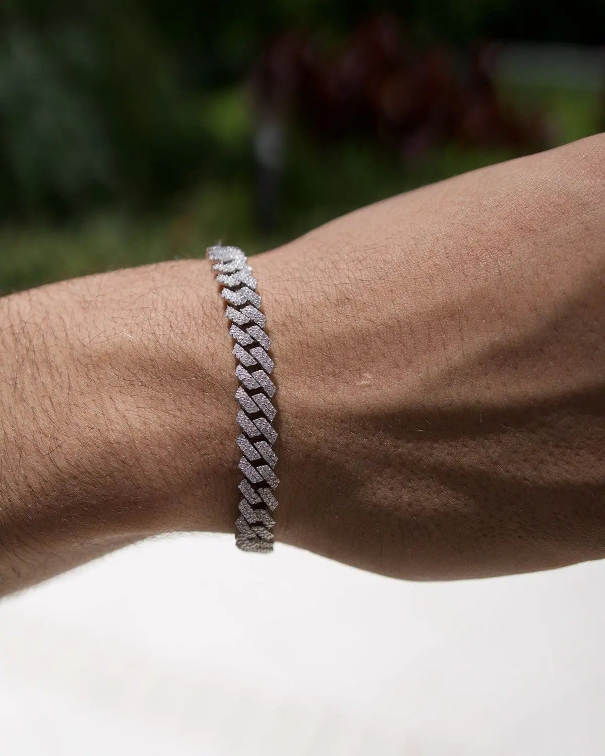 8MM Moissanite Prong Bracelet