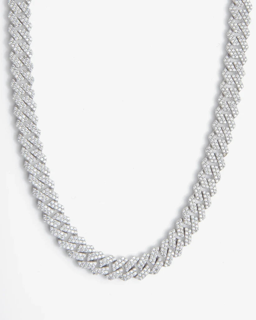 8MM Moissanite Prong Chain
