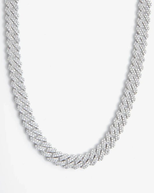 8MM Moissanite Prong Chain