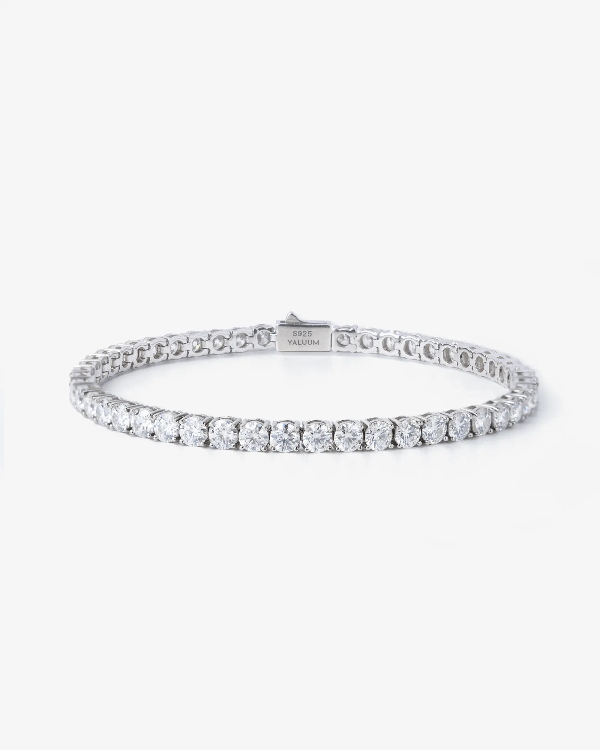 4MM Moissanite Tennis Bracelet