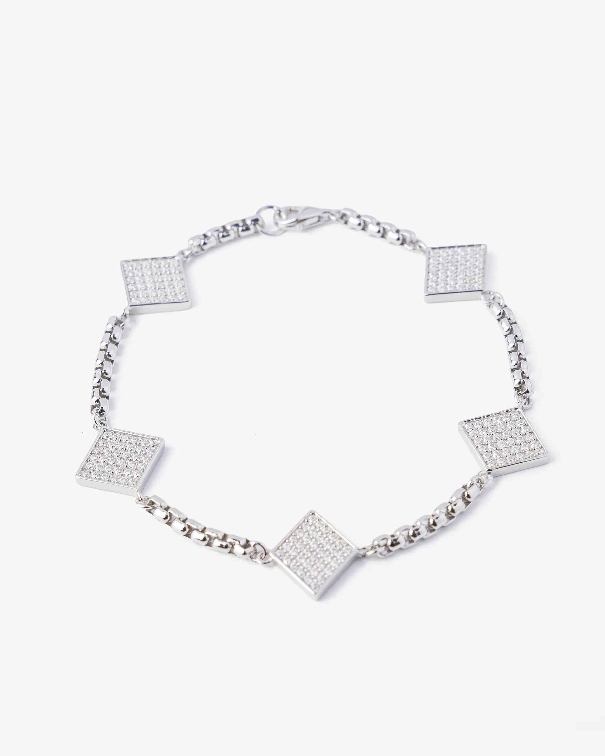 Moissanite Motif Bracelet