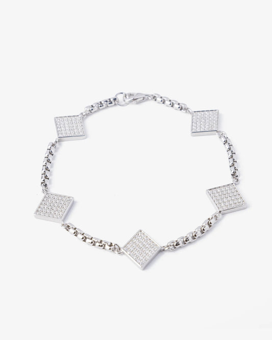 Moissanite Motif Bracelet