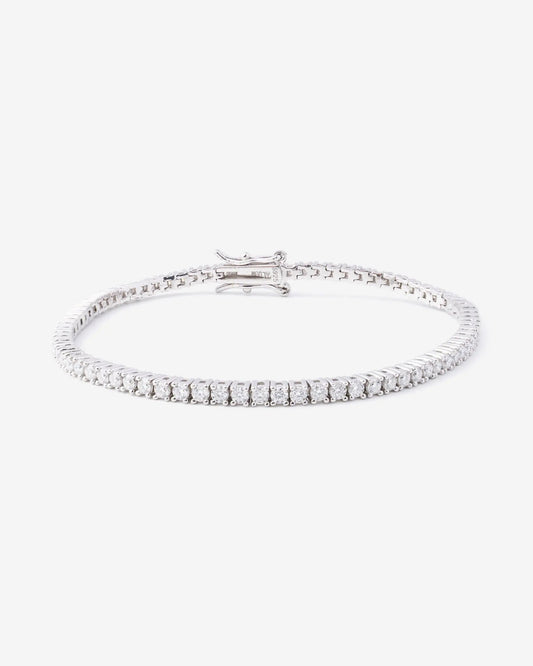 2MM Moissanite Tennis Bracelet