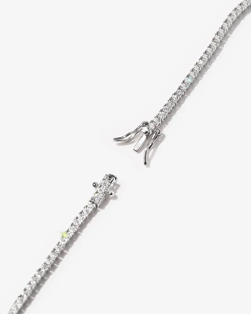 2MM Moissanite Tennis Chain