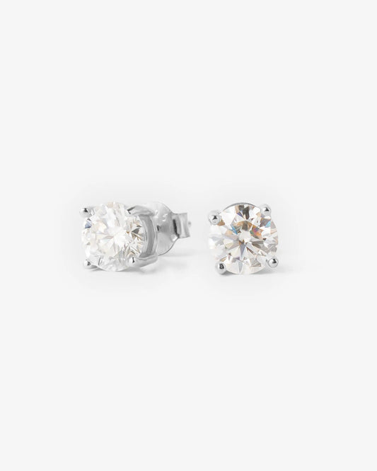 6MM Moissanite Earrings
