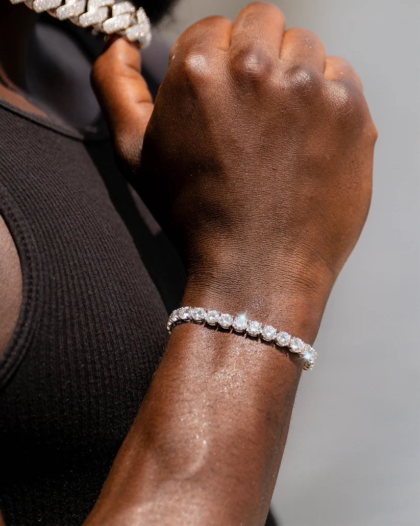 6MM Moissanite Tennis Bracelet